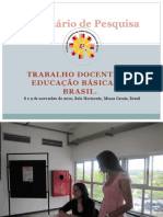 Seminário de Pesquisa: Trabalho Docente Na Educação Básica No Brasil