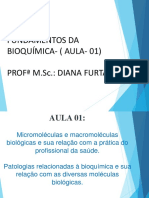 Aula 01 - Bioquímica