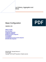 Base Configuration Ciena Saos 06.18