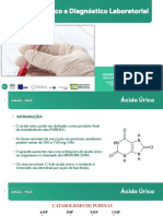 Bioquímica - Ácido Úrico e Diagnóstico Laboratorial