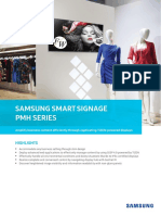 Samsung Smart Signage PMH Series: Highlights