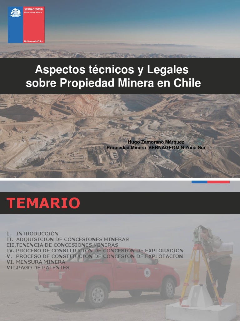 Aspectos Legales de la Propiedad Minera en Chile | PDF | Minería ...