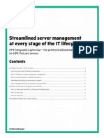 Streamlined server management at every stage of the IT lifecycle