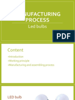 Manufacturing LED Bulbs