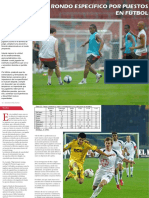 El Rondo Especifico Por Puestos en Futbol PDF