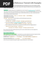 Java 8 Method Reference