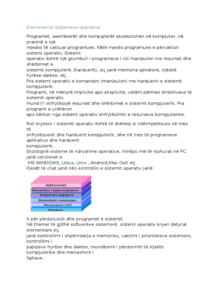 Sisteme Operative | PDF