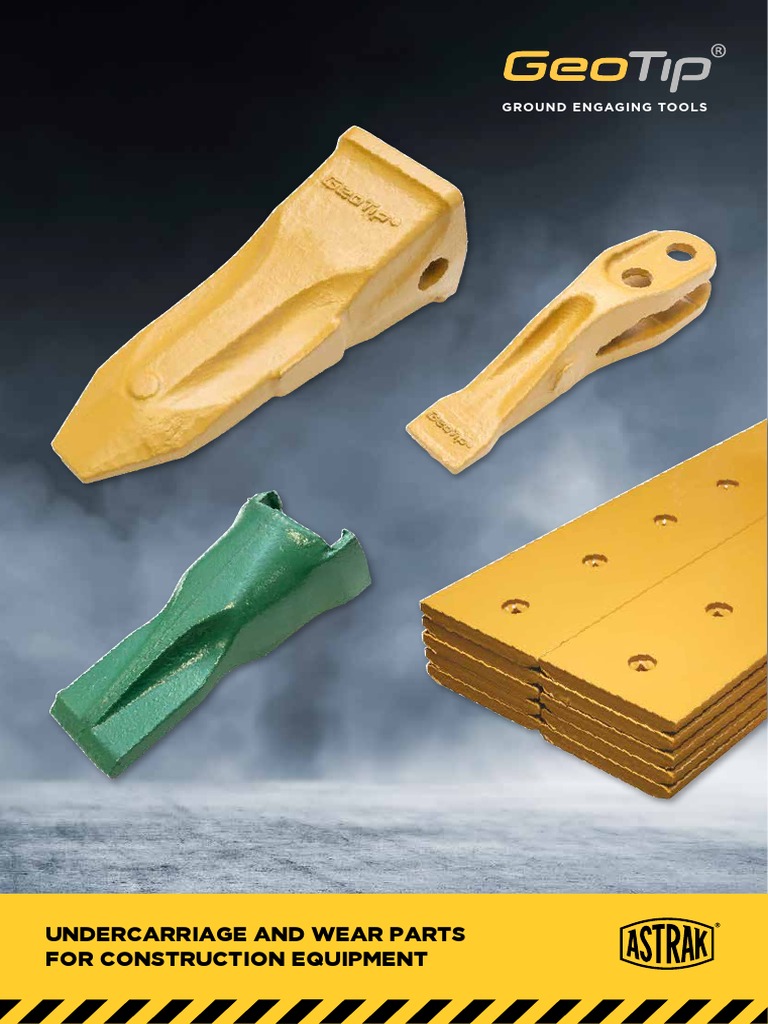 Construction Equipment Wear Parts Guide | PDF | Nut (Hardware) | Screw