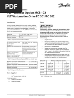 VLT Encoder Option MCB 102 VLT Automationdrive FC 301/Fc 302