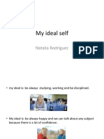 Natalia Rodriguez's ideals for an ideal self