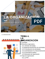 La Organización - Administración II