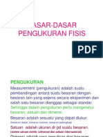 Dasar-Dasar Pengukuran Fisis