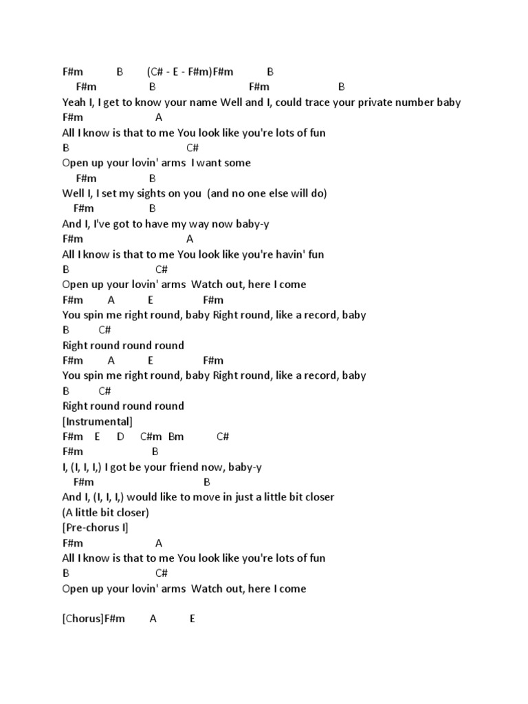 you-spin-me-right-round-pdf-song-structure-european-music