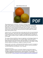 Citrus Fruits and Citric Acid: Tapdancing Lizard LLC