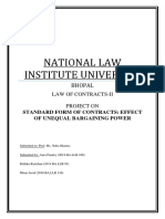 National Law Institute University: Bhopal