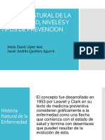 HISTORIA de La Enfermedad Jesus y Javier