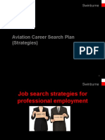 Aviation Career Search Plan (Strategies) : Text Line