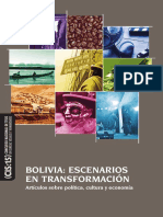 Bolivia Escenarios en Transformacion