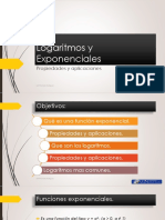 Funciones Exponenciales y Logarítmicas