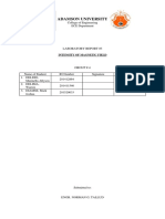 Adamson University: Intensity of Magnetic Field