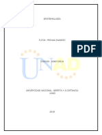 Tarea 1 Epistemología