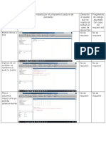 Tabla de Relación de Datos de Prueba y Resultados