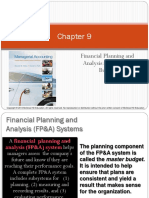 Financial Planning and Analysis: The Master Budget