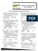 Practica Introductoria de Fisica Ciclo Semestral Uni