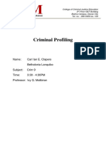 Criminal Profiling