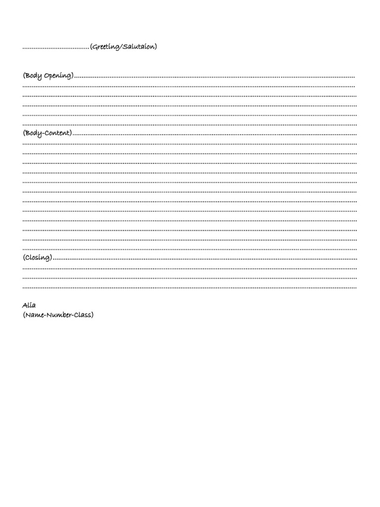 Letter | PDF