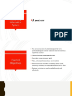 Control in Accounting Information System: A Review