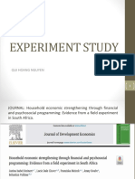 Experiment Study: Qui Hoang Nguyen