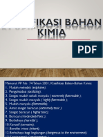 Klasifikasi Bahan Kimia