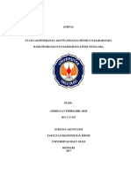 Jurnal Evaluasi Penerapan Akuntansi Dana Pensiun BPD SULTRA