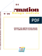 2002-Bioforma-26-Immuno-hématologie Et Groupes Sanguins PDF