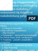 Kakayahang Lingguwistiko