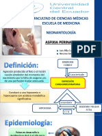 Asfixia perinatal: causas, fisiopatología y pronóstico