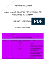 Pud 5to Lengua y Literatura