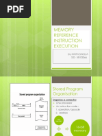 Memory Reference Instructions Execution