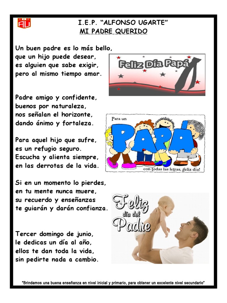 Poema Del Dia Del Padre | PDF