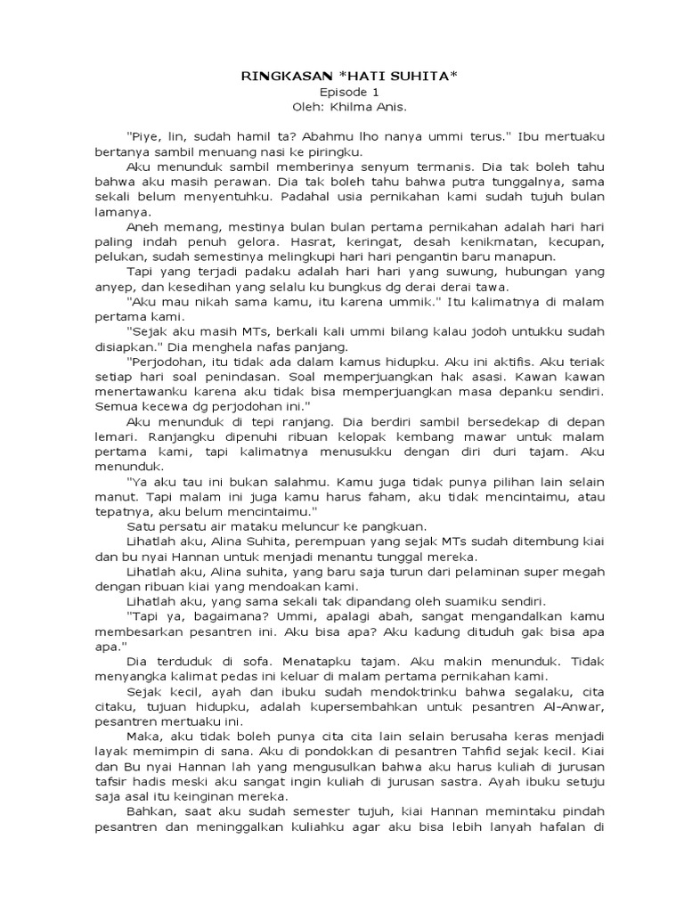 Hati Suhita Eps. 1 PDF