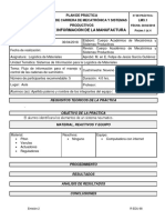 Flujo DE Información DE LA Manufactura: Plan DE Práctica Dirección DE Carrera DE Mecatrónica Y Sistemas Productivos LM3.1