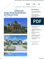 30 Model Masjid Minimalis Dengan Model Masjid Modern Dari Seluruh Dunia