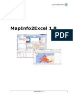 Mapinfo2Excel 1.8 1