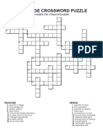 Crossword Puzzle