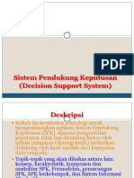Sistem Pendukung Keputusan (Decision Support System)