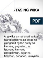 Antas NG Wika