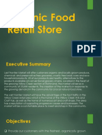 Organic Food Retail Store
