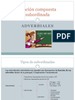 Subordinadas Adverbiales (1) (2)