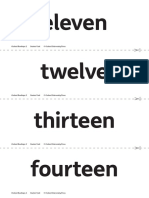 Eleven Twelve Thirteen: Oxford Rooftops 2 Starter Unit © Oxford University Press